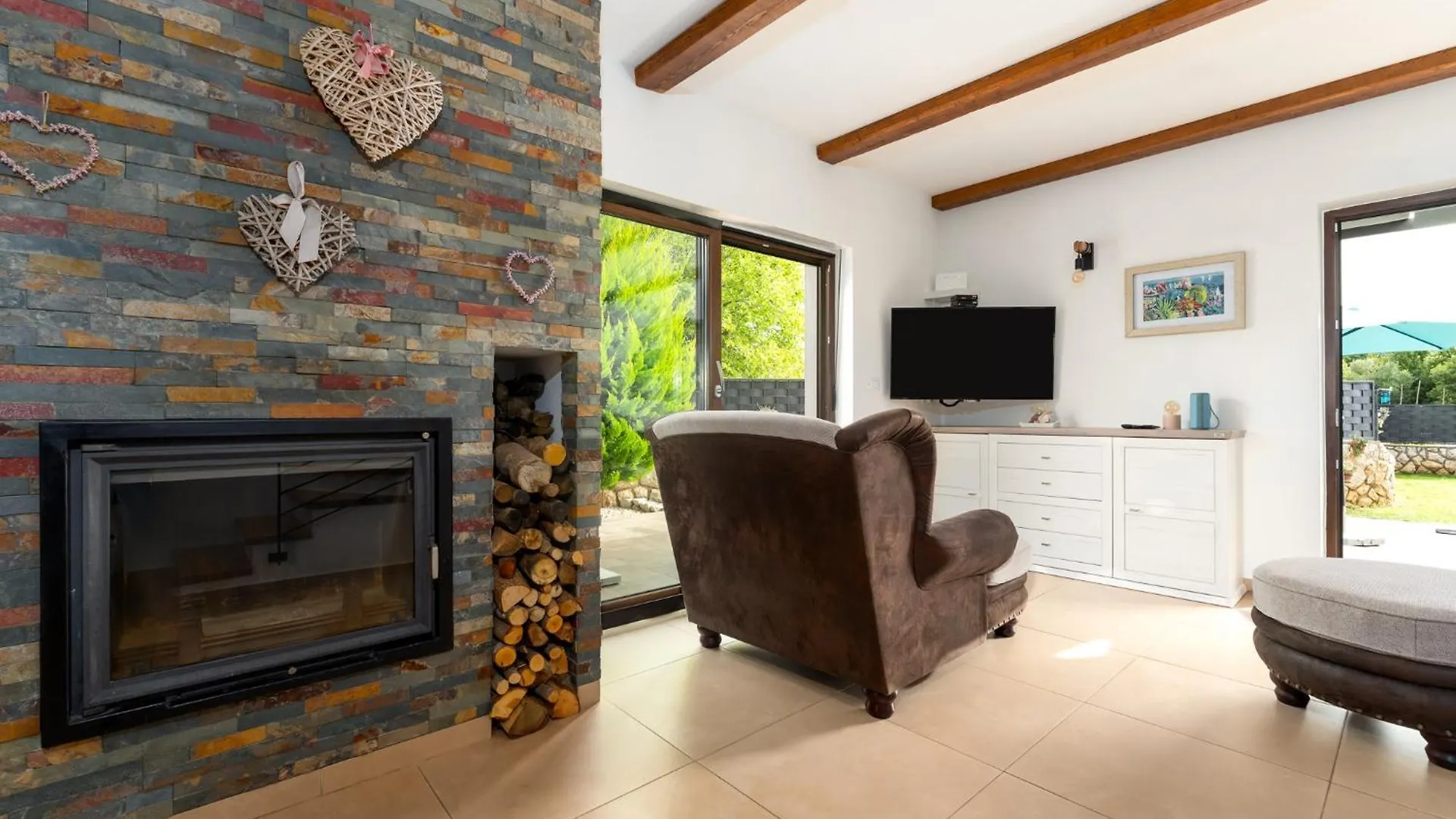 Romantic Villa With Pool, Surrounded By Greenery In Complete Privacy-By Traveler Tourist Agency Krk -Id 2408 Sveti Ivan Dobrinjski